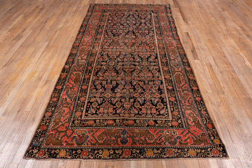 Antique Malayer Runner Rug (4' x 10')